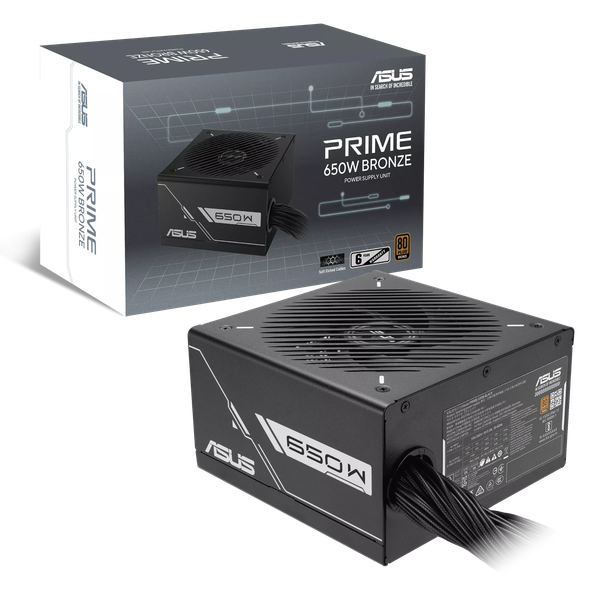  Nguồn máy tính Asus Prime 650W Bronze 80 Plus (90YE00Y1-B0NA00) | Non Modular, ATX 