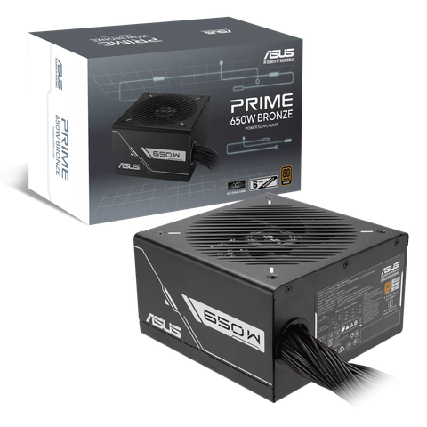 Nguồn ASUS Prime 650W Bronze - Đen | 80 Plus (90YE00Y1-B0NA00)