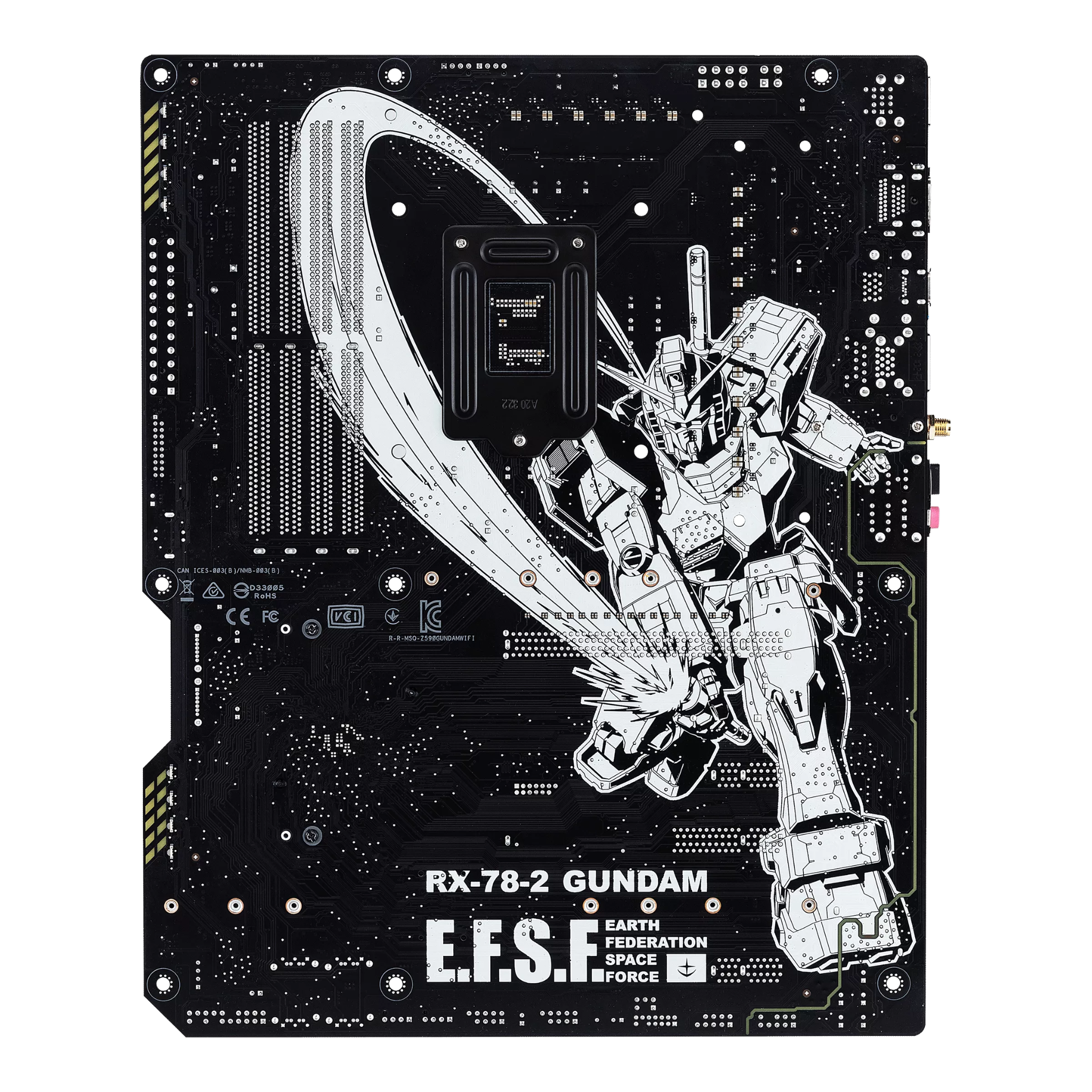 Mainboard ASUS Z590 WiFi Gundam Edition