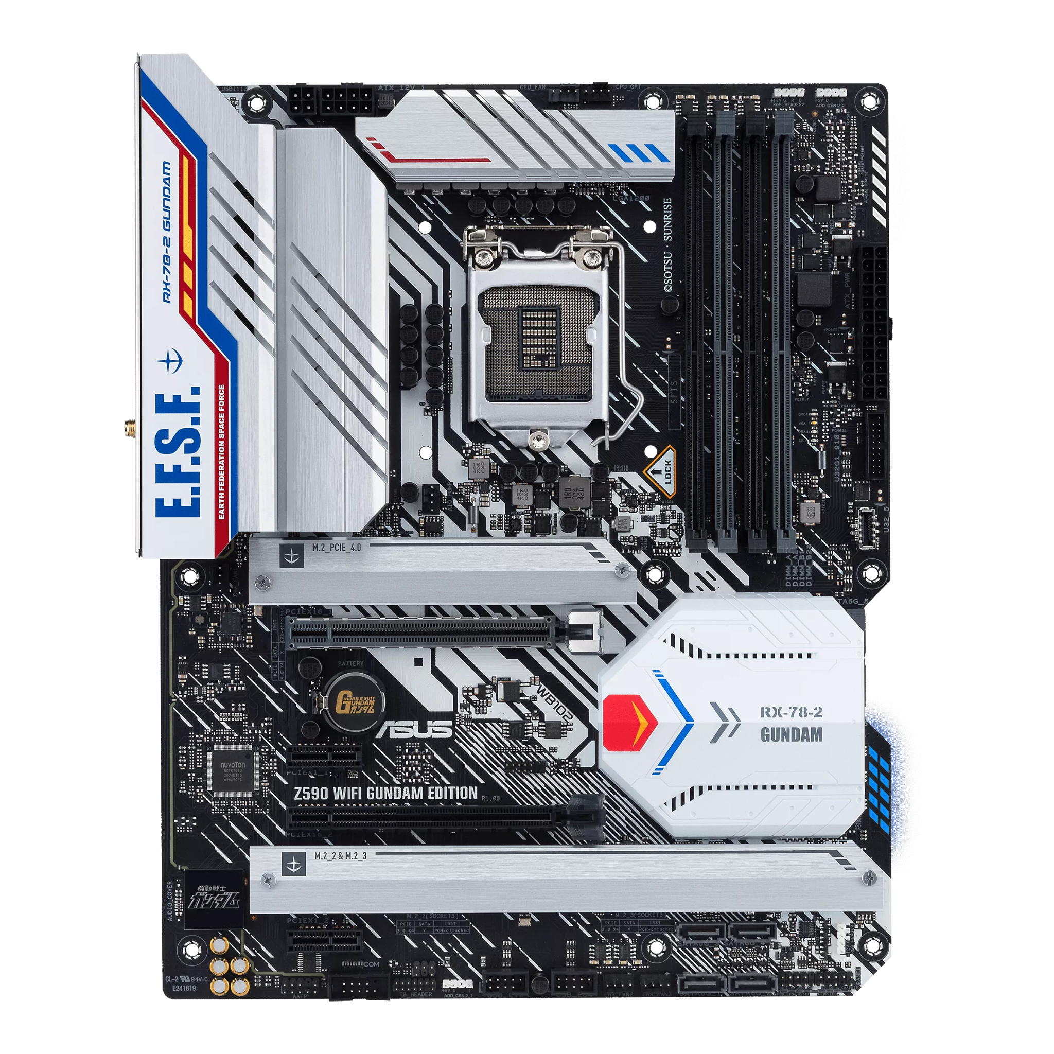 Mainboard ASUS Z590 WiFi Gundam Edition