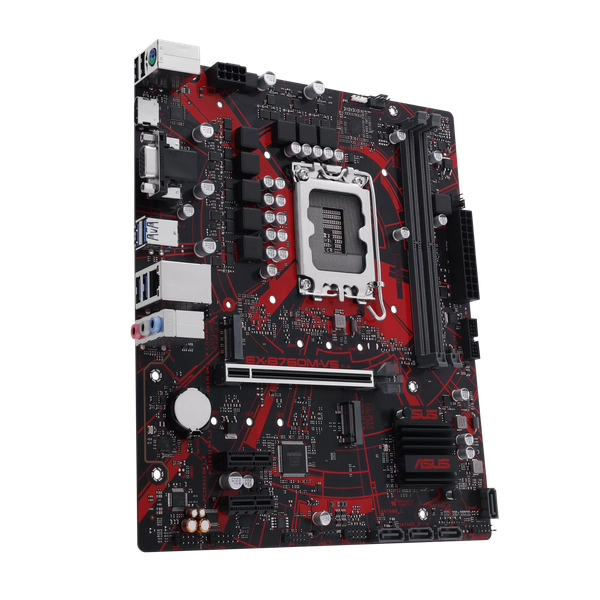  Mainboard ASUS EX-B760M-V5 DDR5 | LGA 1700, mATX, 2 khe RAM 