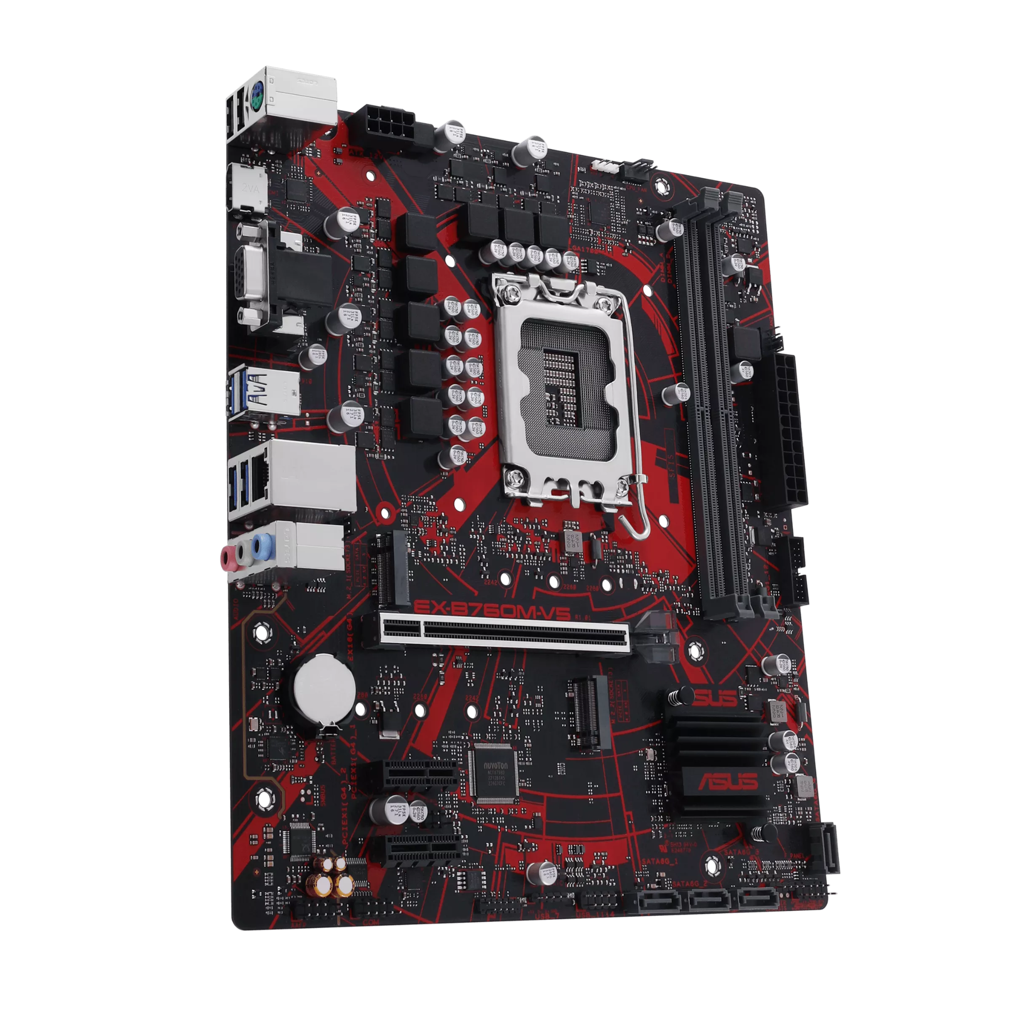 Mainboard ASUS EX-B760M-V5 | Intel B760, Socket 1700, mATX, 2 khe DDR5