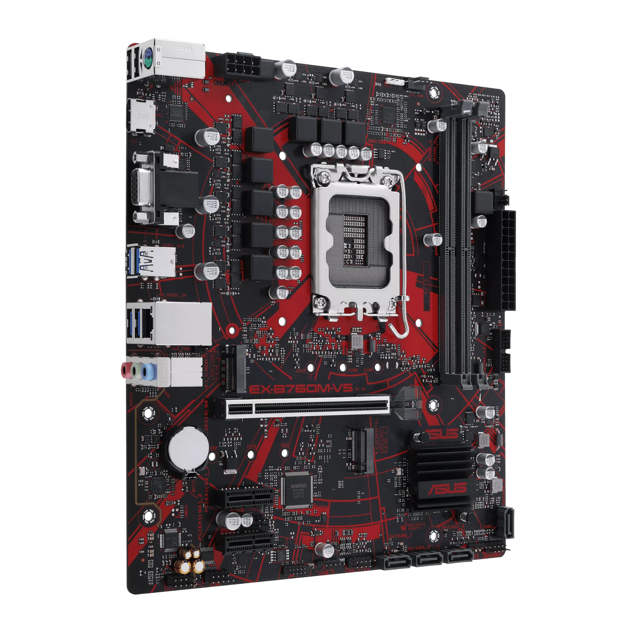 Mainboard ASUS EX-B760M-V5 | Intel B760, Socket 1700, mATX, 2 khe DDR5