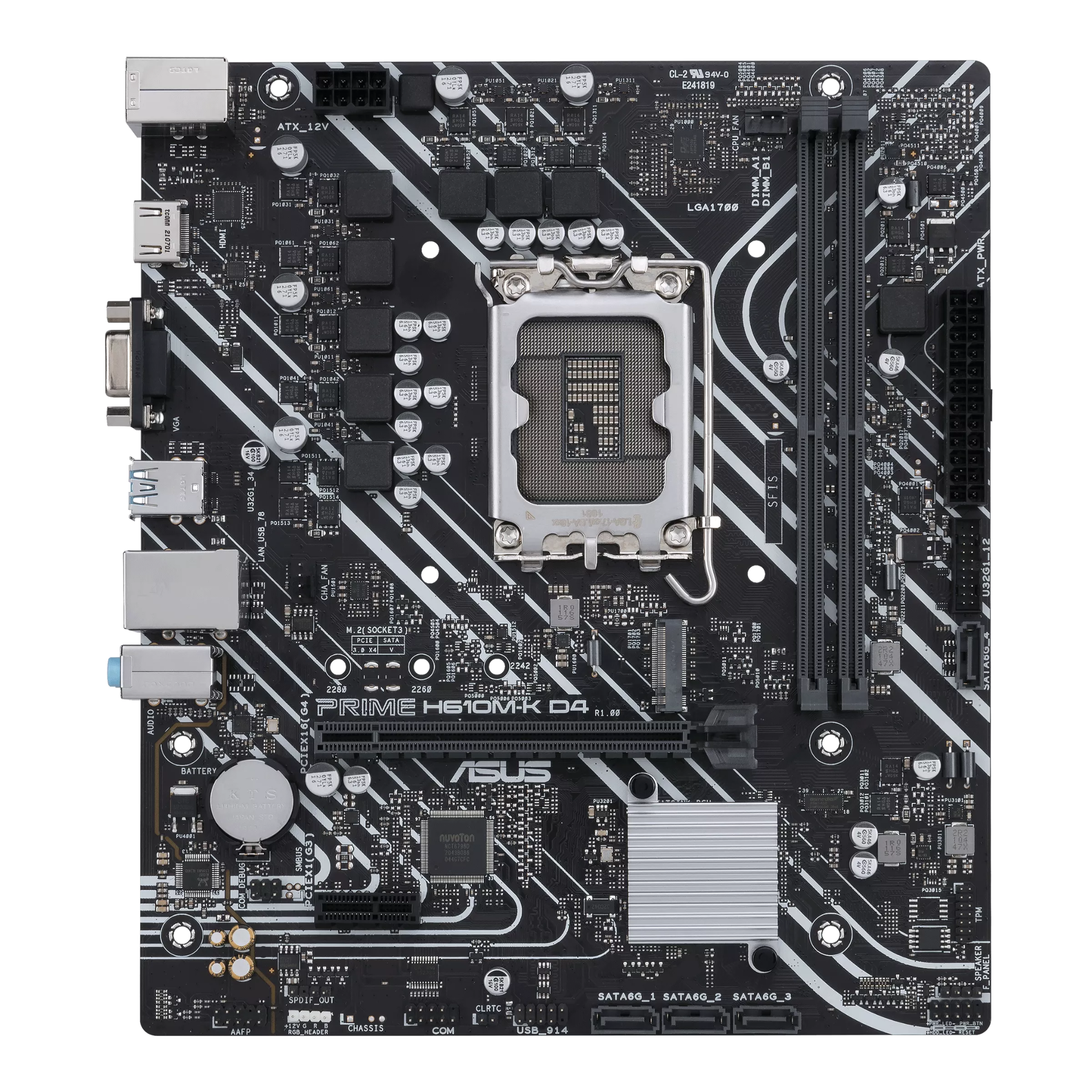 Mainboard ASUS Prime H610M-K D4-CSM