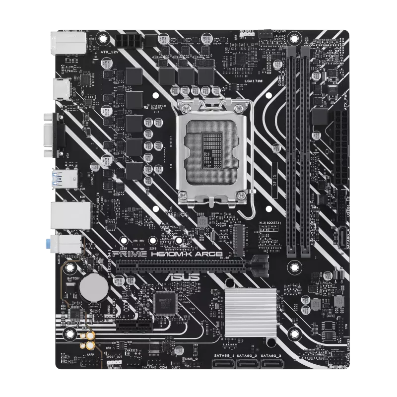 Mainboard ASUS Prime H610M K ARGB CSM DDR5