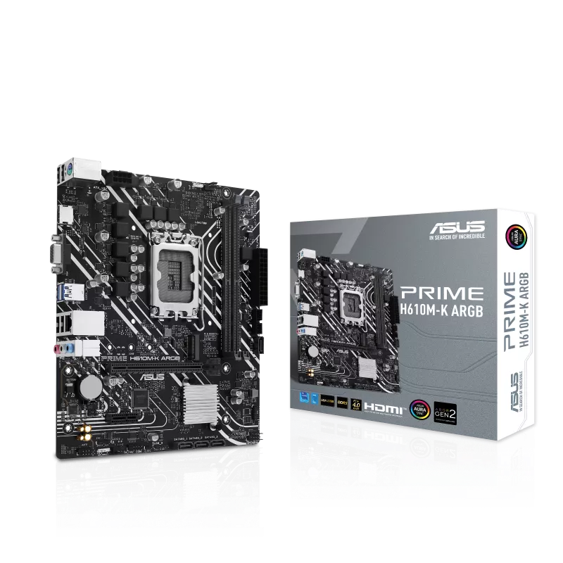 Mainboard ASUS Prime H610M K ARGB DDR5
