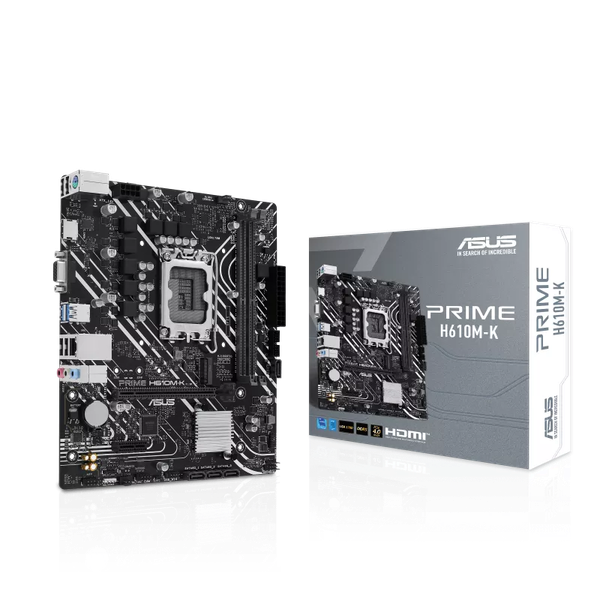  Mainboard ASUS H610M-K DDR5 | LGA 1700, mATX, 2 khe RAM 