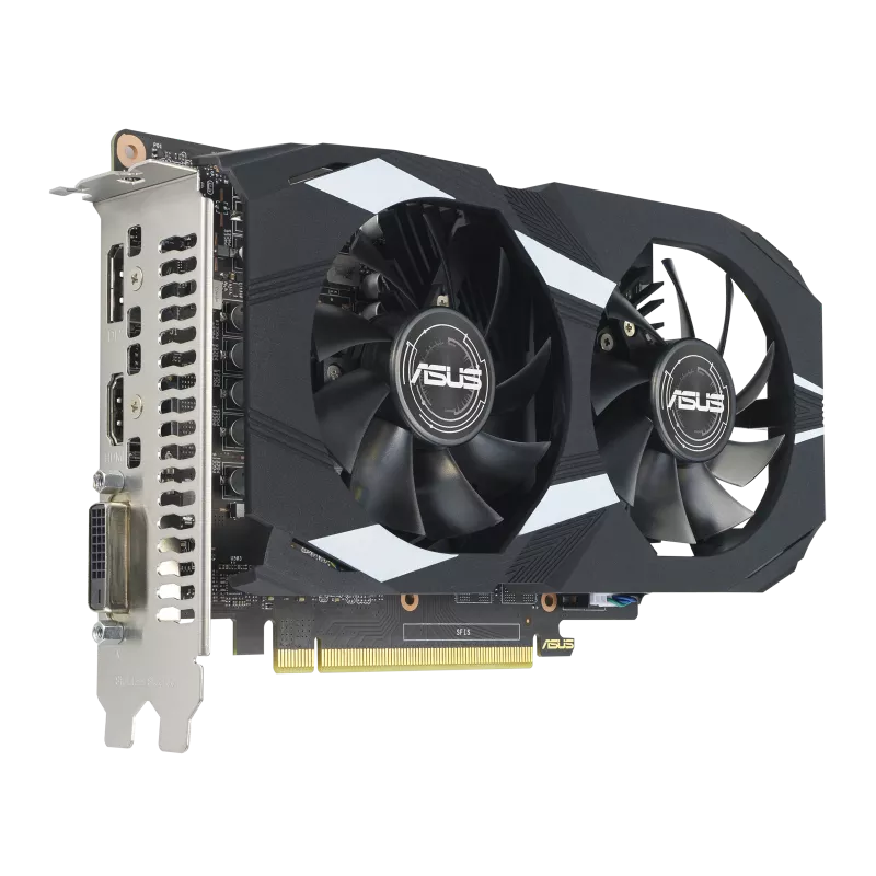 Card màn hình VGA ASUS Dual GeForce GTX 1650 4GB GDDR6 EVO