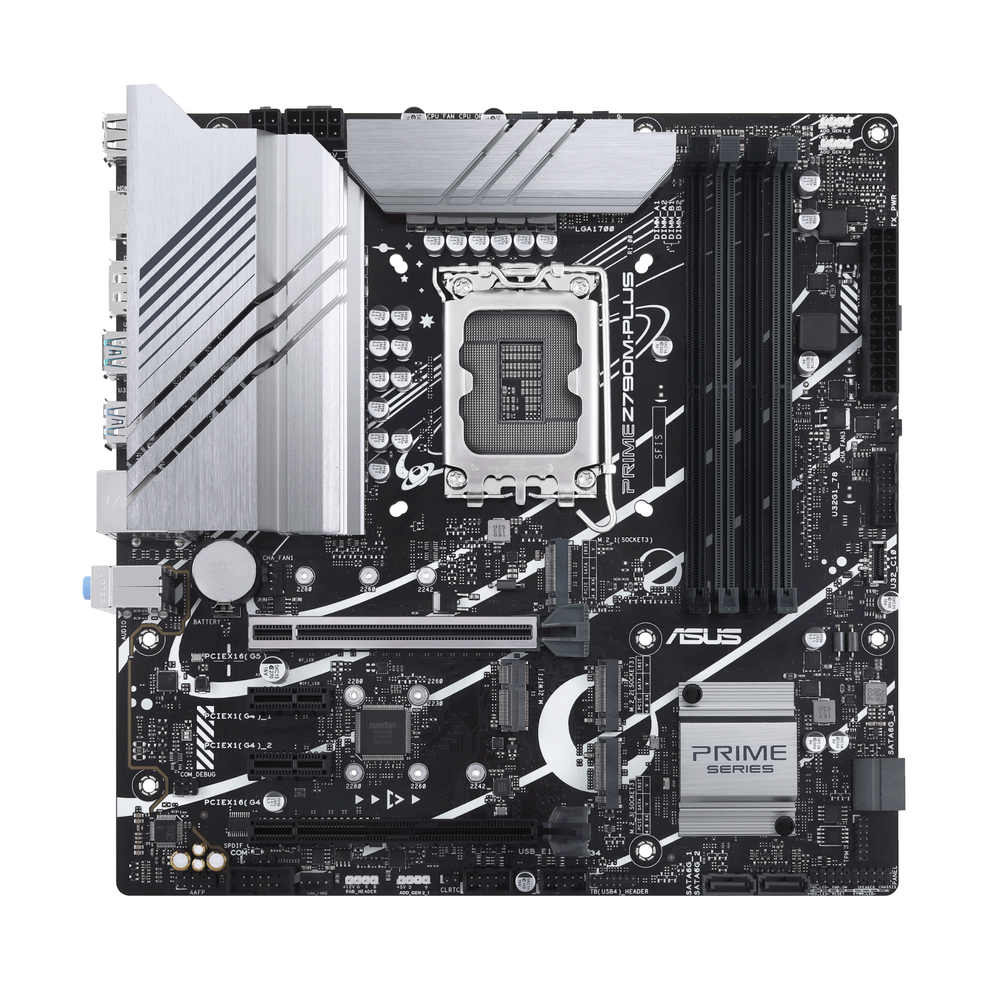 Mainboard Asus Prime Z790M Plus CSM | Intel Z790, Socket 1700, mATX, 4 khe DDR5