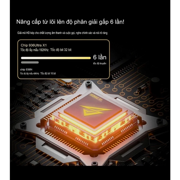  Tai nghe Gaming Somic G936 Ultra 7.1 - Màu đen 
