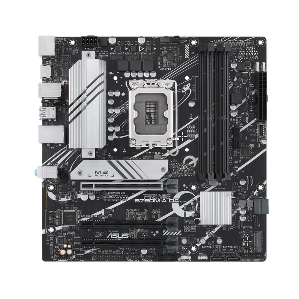  Mainboard ASUS Prime B760M-A D4-CSM DDR4 | LGA 1700, mATX, 4 khe RAM 
