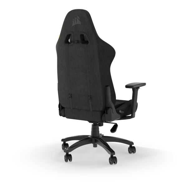  Ghế gaming CORSAIR TC100 RELAXED | Đen, 120kg, Chân xoay, Lưng vải (CF-9010051-WW) 