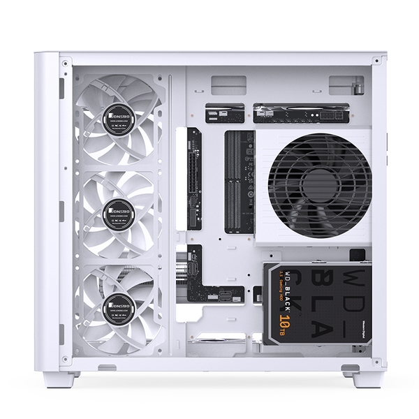  Thùng máy Jonsbo TK-3 ATX | Màu trắng 