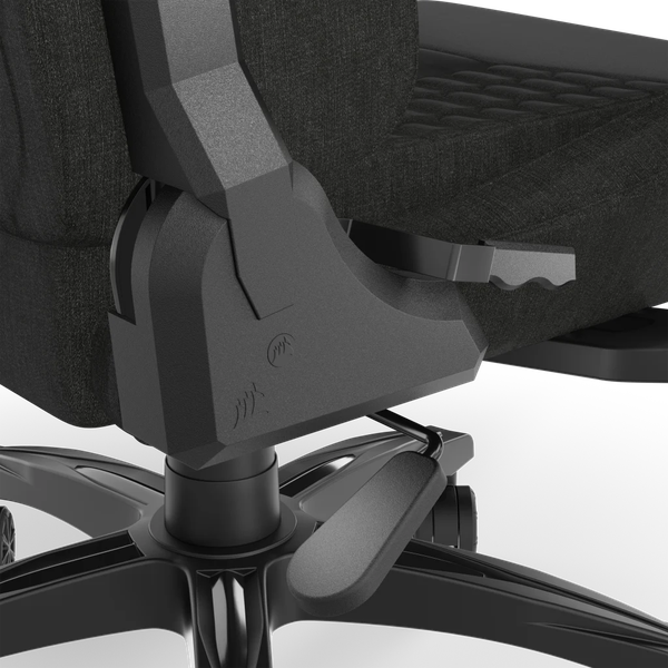  Ghế gaming CORSAIR TC100 RELAXED | Đen, 120kg, Chân xoay, Lưng vải (CF-9010051-WW) 