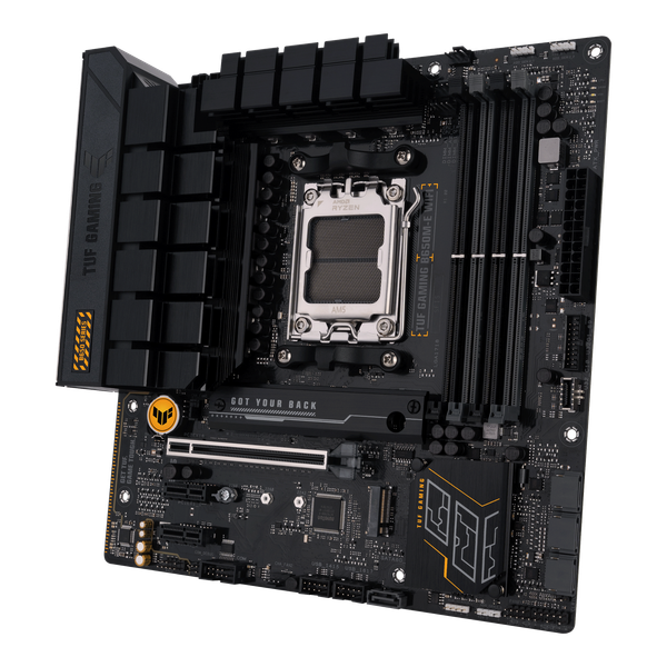  Mainboard ASUS TUF Gaming B650M-E Wifi DDR5 | AM5, mATX, 4 khe RAM 