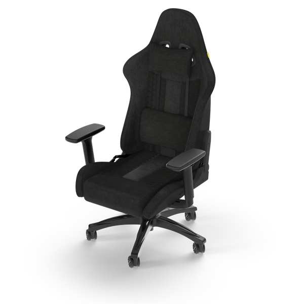  Ghế gaming CORSAIR TC100 RELAXED | Đen, 120kg, Chân xoay, Lưng vải (CF-9010051-WW) 
