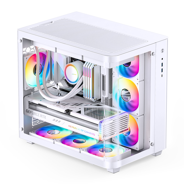  Thùng máy Jonsbo TK-3 ATX | Màu trắng 