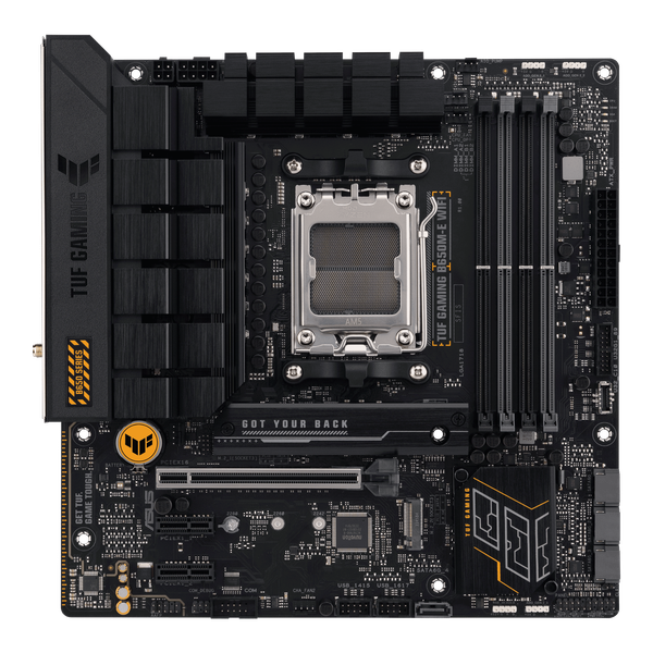  Mainboard ASUS TUF Gaming B650M-E Wifi DDR5 | AM5, mATX, 4 khe RAM 
