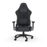  Ghế gaming CORSAIR TC100 RELAXED | Xám, 120kg, Chân xoay, Lưng vải (CF-9010052-WW) 