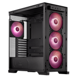  Thùng máy ASUS TUF Gaming GT302 ARGB - Black | E-ATX, kèm sẵn 4 fan 14cm ARGB 