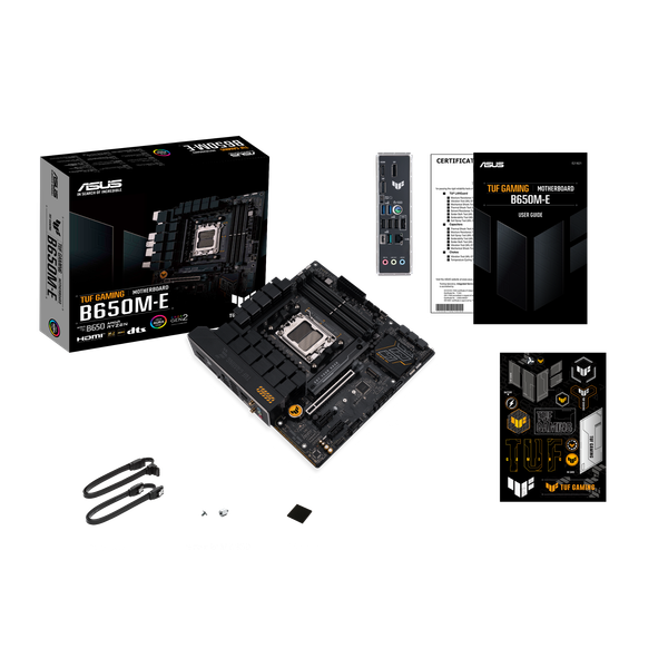  Mainboard ASUS TUF Gaming B650M-E DDR5 | AM5, mATX, 4 khe RAM 