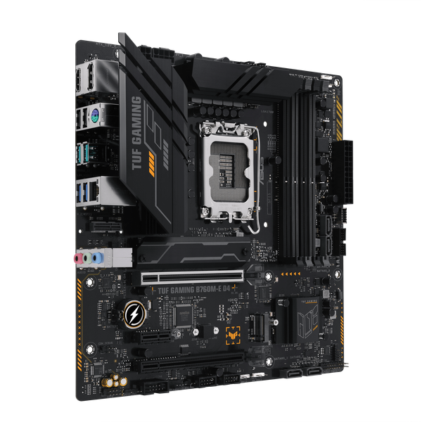  Mainboard ASUS TUF Gaming B760M-E D4 DDR4 | LGA 1700, mATX, 4 khe RAM 