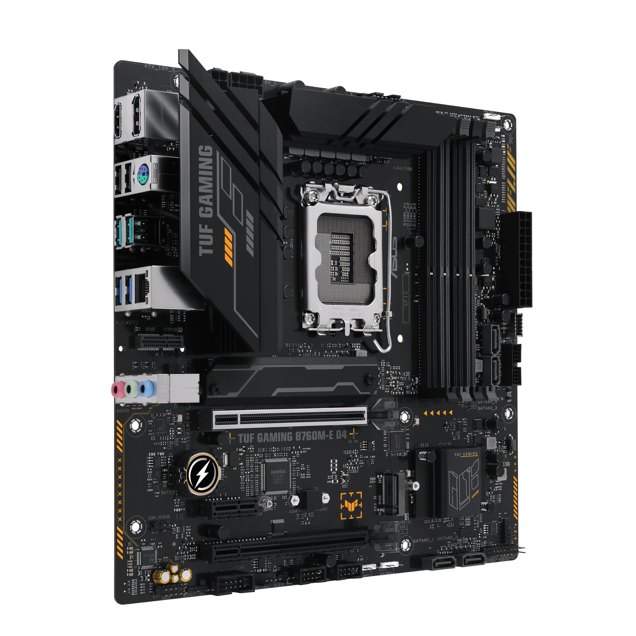 Mainboard ASUS TUF GAMING B760M-E D4 | Intel B760, Socket 1700, mATX, 4 khe DDR4