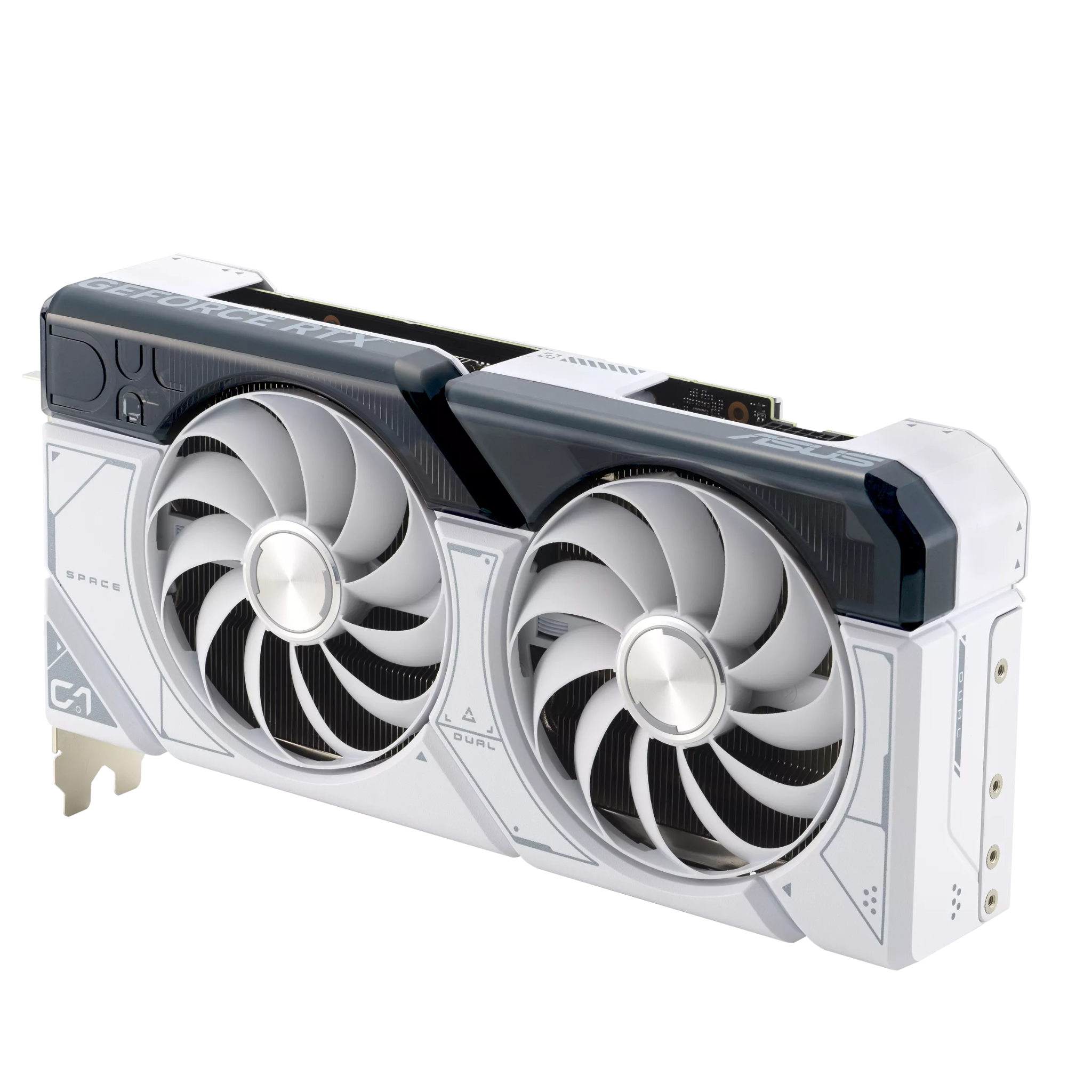 Card màn hình VGA ASUS Dual GeForce RTX 4070 Super White OC Edition 12GB GDDR6X (DUAL-RTX4070S-O12G-WHITE)