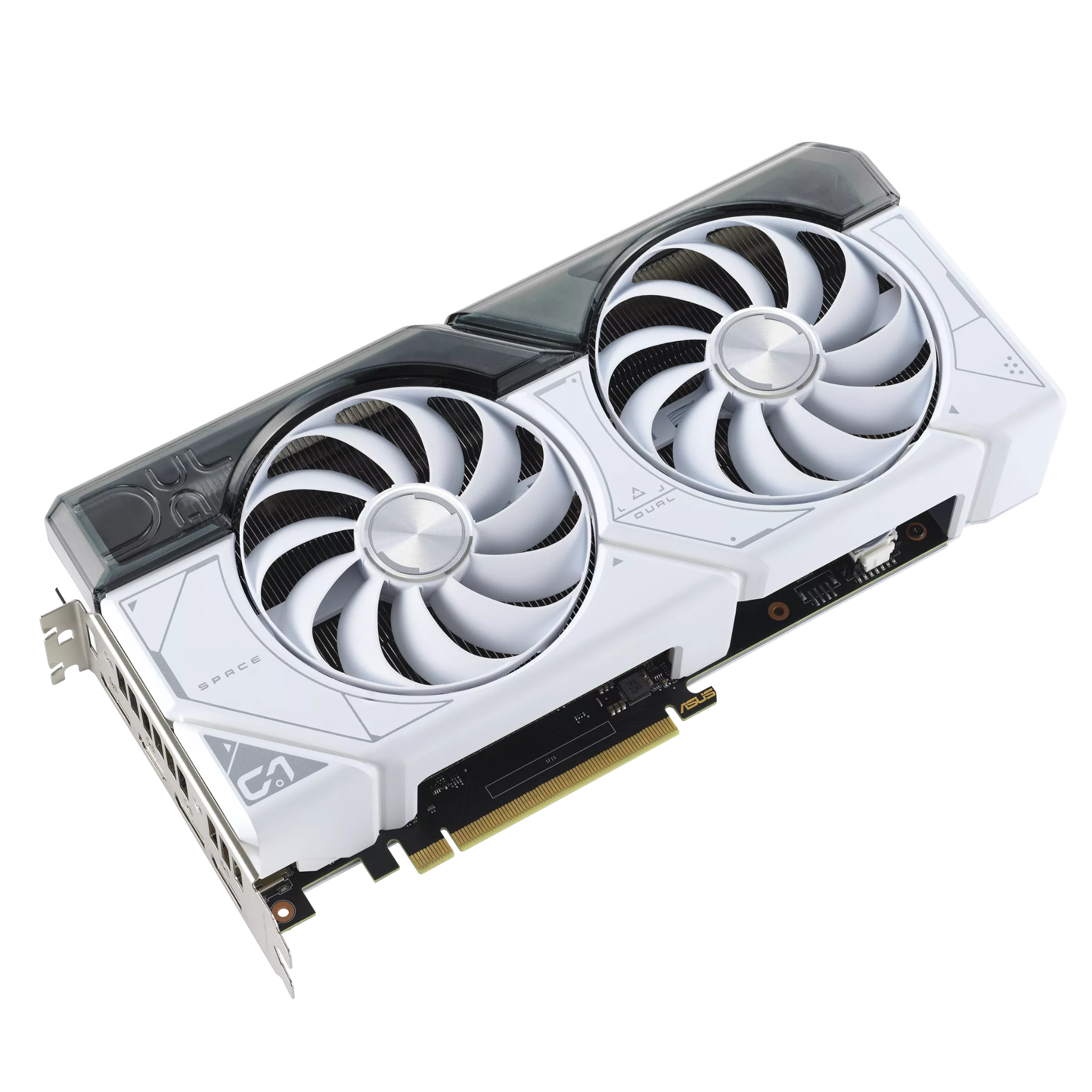 Card màn hình VGA ASUS Dual GeForce RTX 4070 Super White OC Edition 12GB GDDR6X (DUAL-RTX4070S-O12G-WHITE)