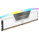  Ram 5 32Gx2 6000 64G Corsair Vengeance Rgb White Heatspreader, RGB LED, 1.35V CMH64GX5M2B6000C40W 