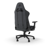 Ghế gaming CORSAIR TC100 RELAXED | Xám, 120kg, Chân xoay, Lưng vải (CF-9010052-WW) 