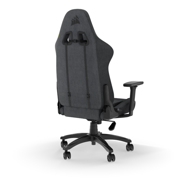  Ghế gaming CORSAIR TC100 RELAXED | Xám, 120kg, Chân xoay, Lưng vải (CF-9010052-WW) 