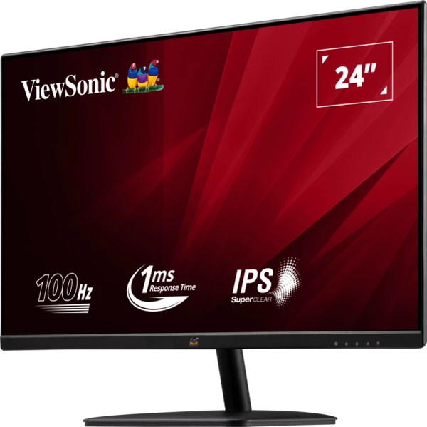  Màn hình văn phòng Viewsonic VA2432-H | 24 inch, FHD, IPS, 100Hz, 1ms, đen 