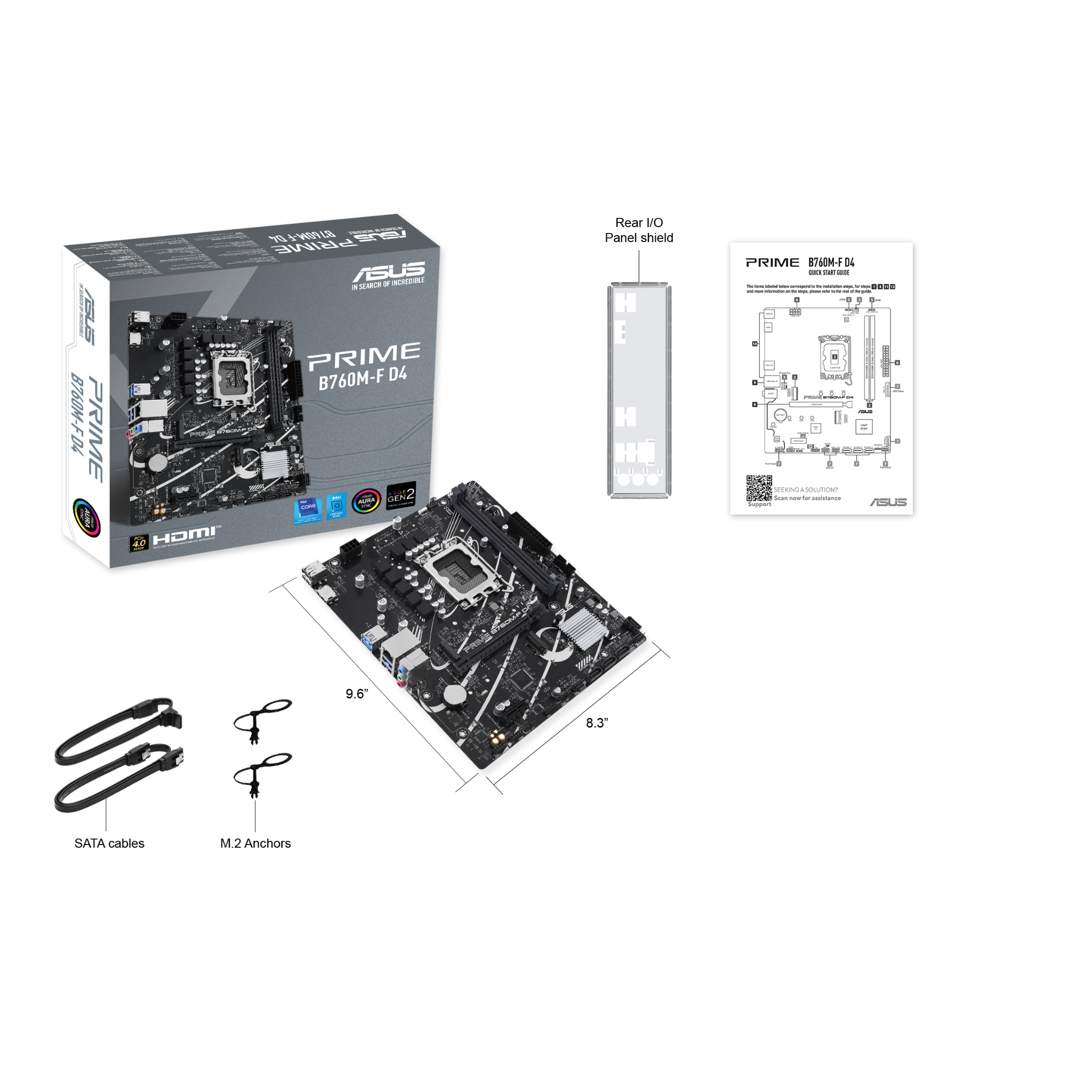 Mainboard ASUS Prime B760M-F D4