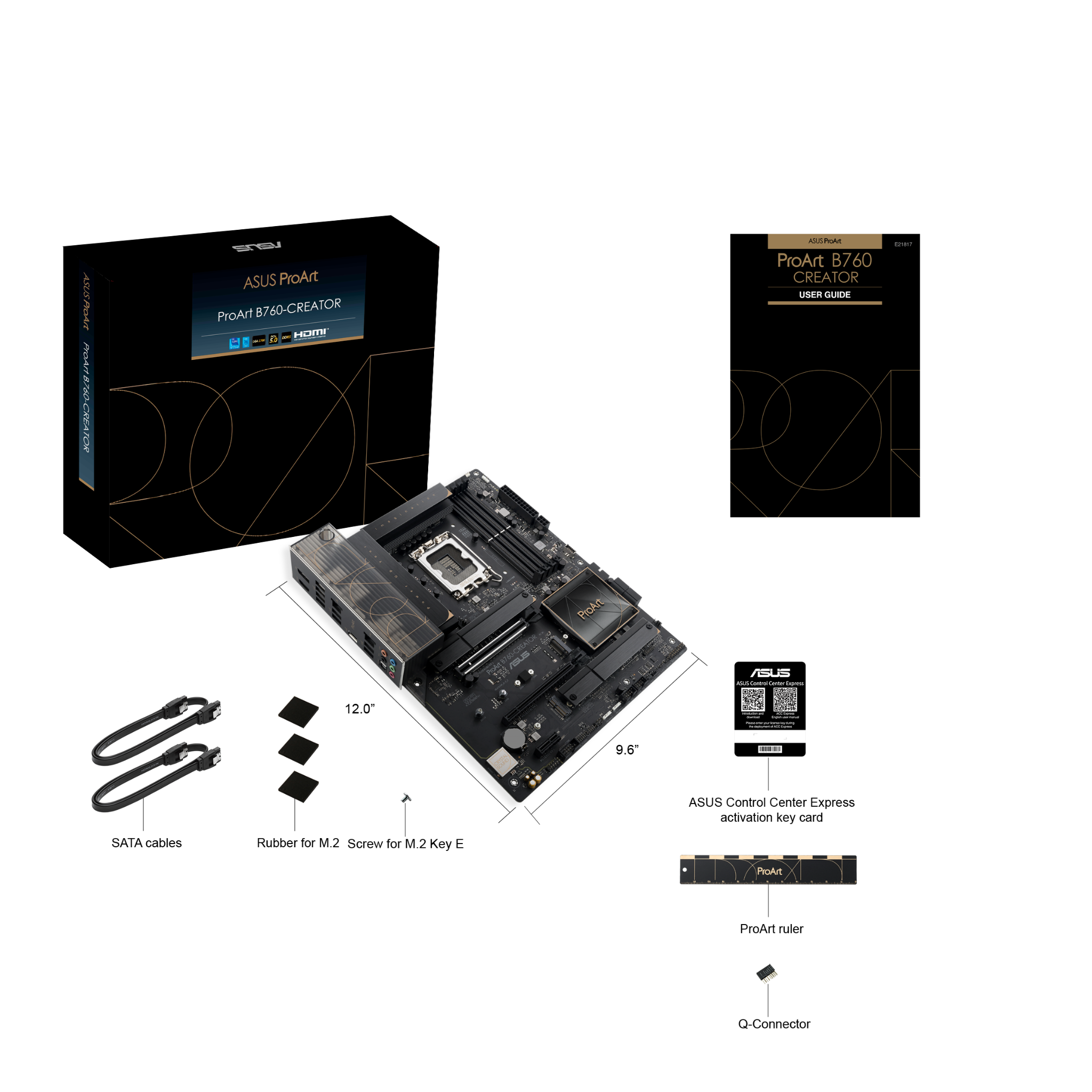 Mainboard Asus ProArt B760-CREATOR 90MB1F20-M0EAY0 | Intel B760, Socket 1700, ATX, 4 khe DDR5