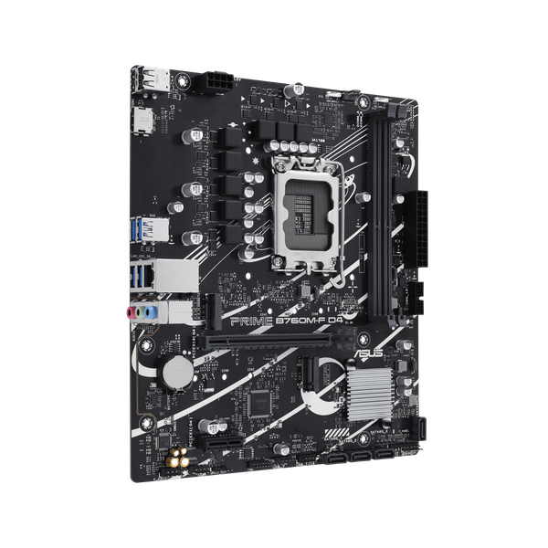  Mainboard ASUS Prime B760M-F D4 DDR4 | LGA 1700, mATX, 2 khe RAM 