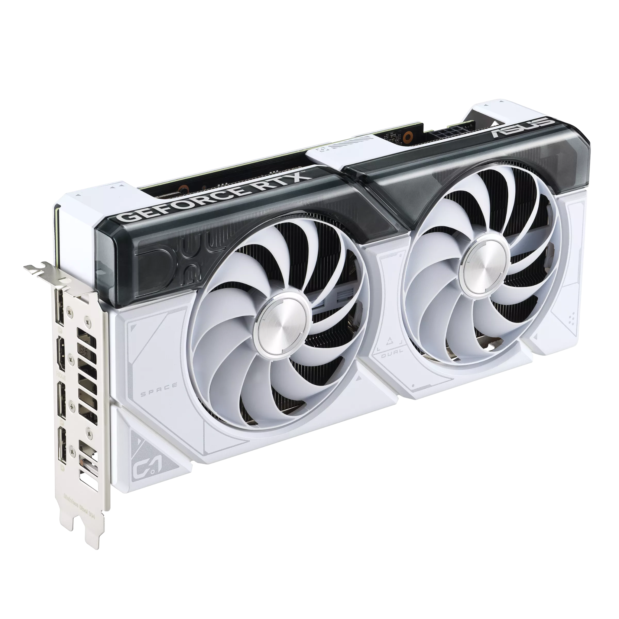 Card màn hình VGA ASUS Dual GeForce RTX 4070 White OC Edition 12GB GDDR6X (DUAL-RTX4070-O12G-WHITE)