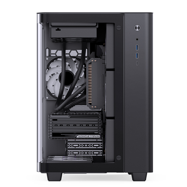  Thùng máy Jonsbo TK-3 ATX | Màu đen 