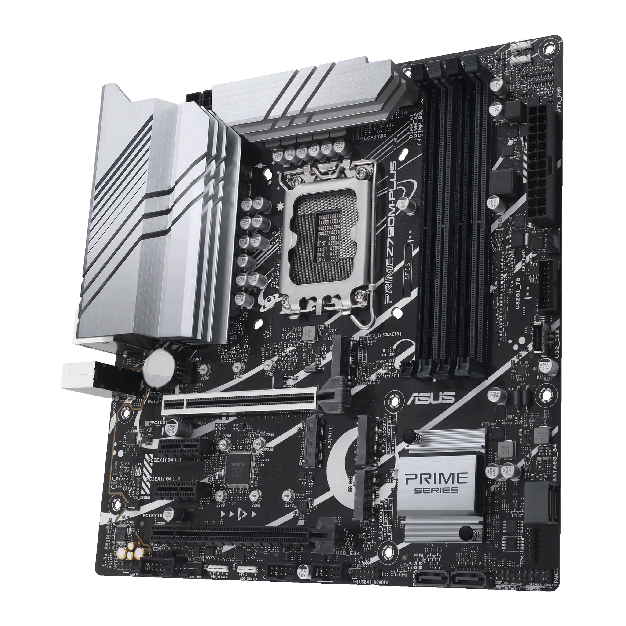 Mainboard Asus Prime Z790M Plus CSM | Intel Z790, Socket 1700, mATX, 4 khe DDR5