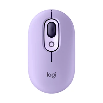 Chuột Logitech Pop Mouse With Emoji | Wireless - Bluetooth, tím (910-007403)