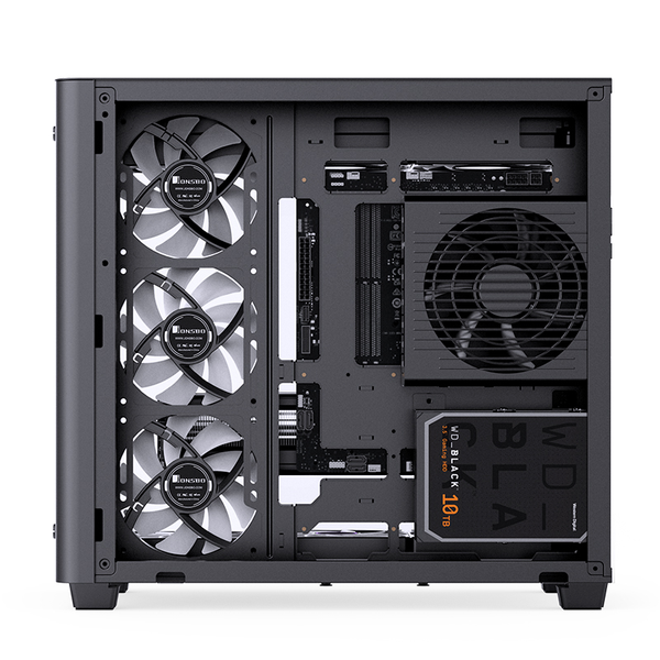  Thùng máy Jonsbo TK-3 ATX | Màu đen 