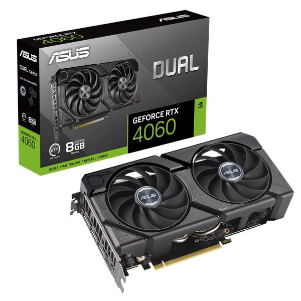 Card màn hình ASUS Dual RTX 4060 EVO 8GB GDDR6 