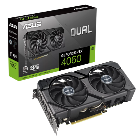 Card màn hình ASUS Dual RTX 4060 EVO 8GB GDDR6