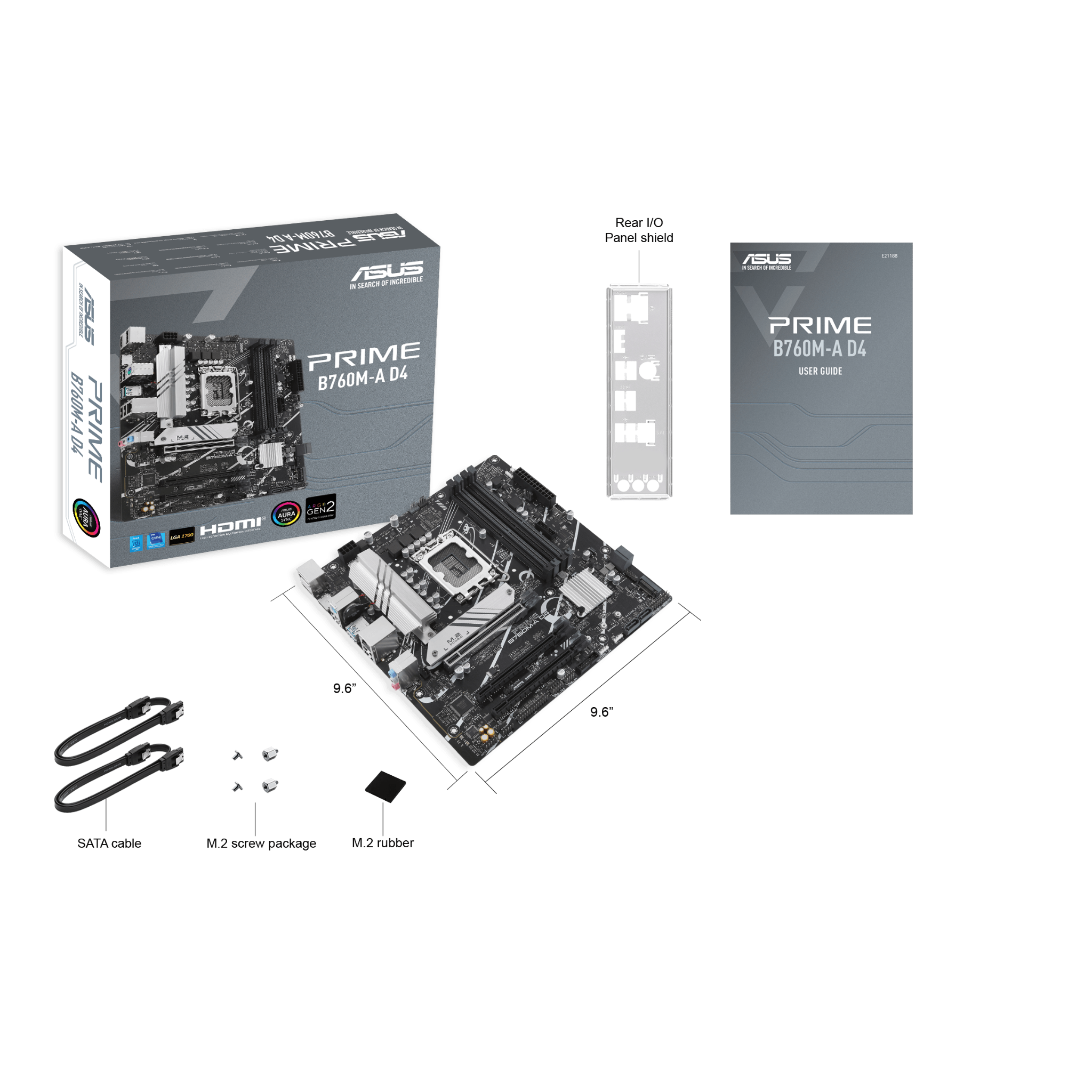 Mainboard ASUS Prime B760M-A D4-CSM