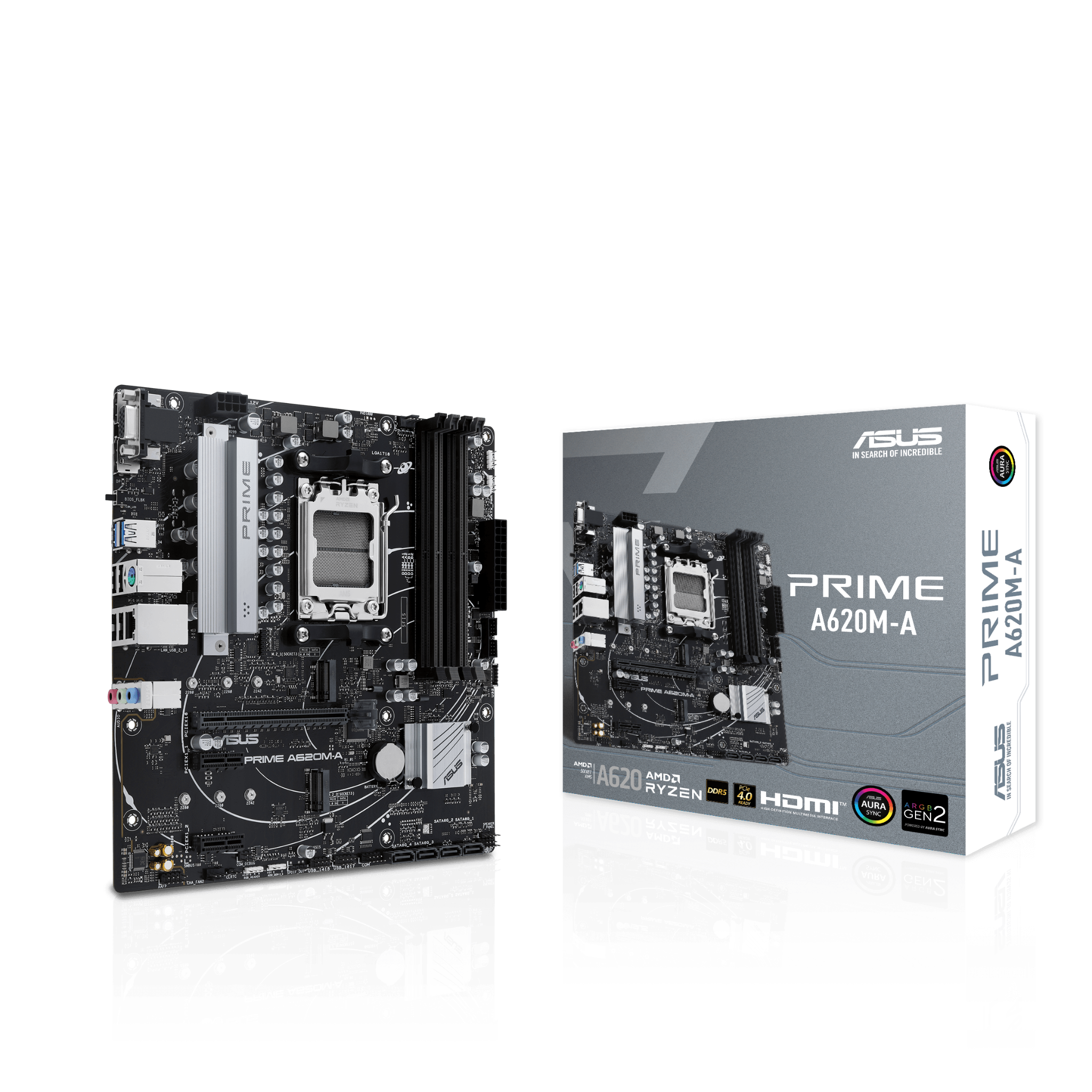 Mainboard Asus PRIME A620M-A | AMD A620, Socket AM5, M-ATX, 4 khe DDR5