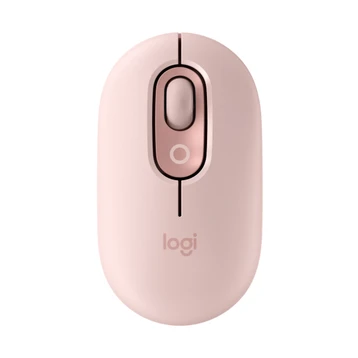 Chuột Logitech Pop Mouse With Emoji | Wireless - Bluetooth, hồng (910-007402)