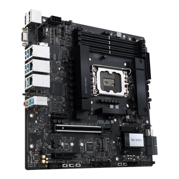  Mainboard ASUS Pro WS W680M-ACE SE DDR5 | LGA 1700, mATX, 4 khe RAM 