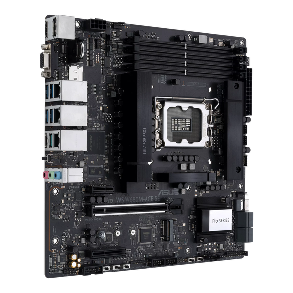  Mainboard ASUS Pro WS W680M-ACE SE DDR5 | LGA 1700, mATX, 4 khe RAM 