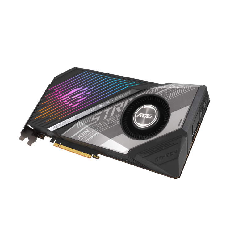 Card màn hình VGA ASUS ROG Strix Gaming  RX 6800 XT 16G OC (ROG-STRIX-LC-RX6800XT-O16G-GAMING)