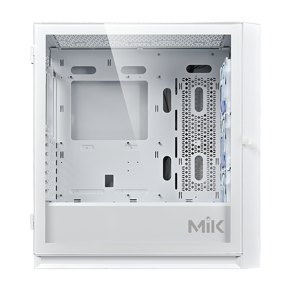  Thùng máy MIK Storm 360 - White | Trắng, không kèm fan 